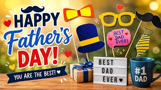 Father's Day Fun Props ❤️/ Paper craft ideas for father's day #diy #fathersdayday #props