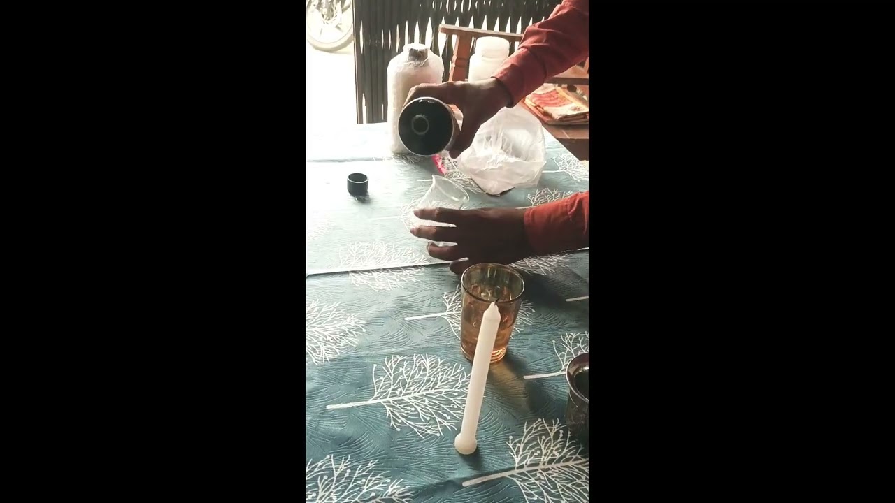 Science experiment by Anup Mishra 