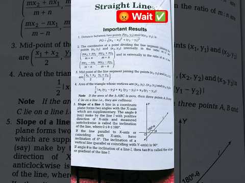 😡 Wait ✅#shorts #shortfeed #maths #straght lines