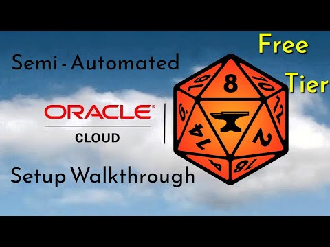 Foundry VTT on Oracle servers Free tier Semi-automated