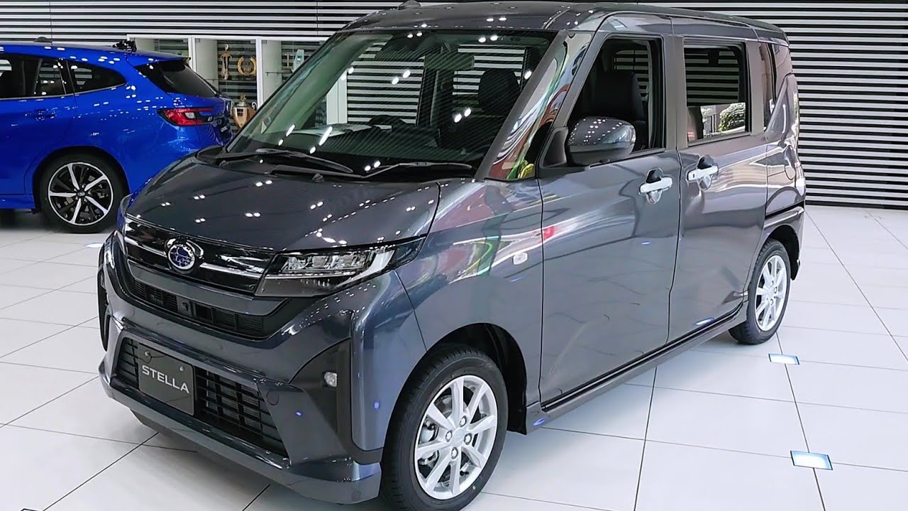 NEW2025 SUBARU STELLA Z【スバル軽自動車 新型ステラ 軽トールワゴン「パワースライドドア搭載」】クロムグレーメタリック ...