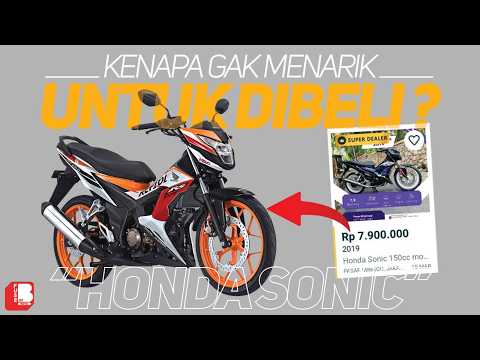 Harga bekas Honda Sonic cuman 7jt ?? Kenapa masih tidak layak dibeli ??