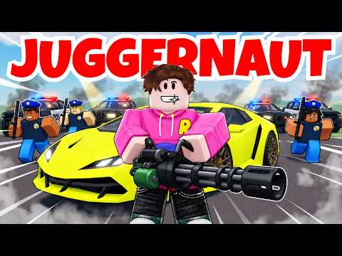 I PLAY with JUGGERNAUT the MOST OP class in ROBLOX FUGITIVES