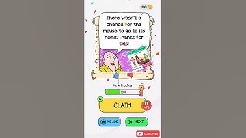 braindom level 182 Save the mouse Walkthrough