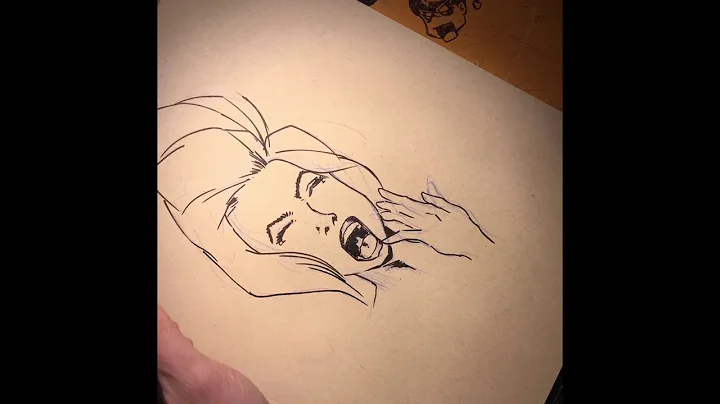 Trying My Strathmore Toned Tan Sketchbook