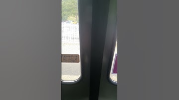 ScotRail Class 158 doors opening at Dunfermline City #shorts