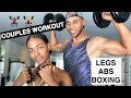 Quick Couples Legs Workout Featuring Boxing 101...or Not?