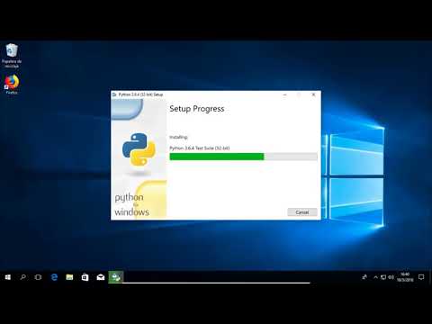 Instalar Python 3.6 en Windows 10