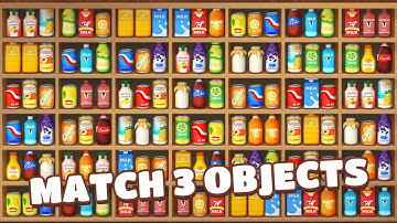 Goods 3D Sorting Gameplay | 3D Goods Triple Match Puzzle