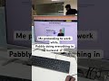 Pretending to Work Like a Pro🧑💻#shorts #funny #trending #viral #memes