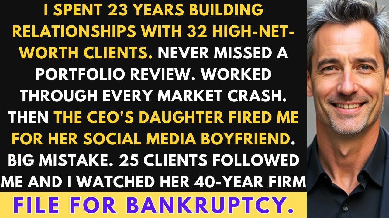 I Got Fired by the CEO's Daughter—So 25 Clients Followed Me