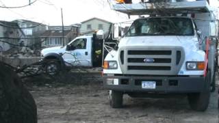 Breezy Point Video of Fire + Flood Aftermath from Hurricane Sandy November 3, 2012