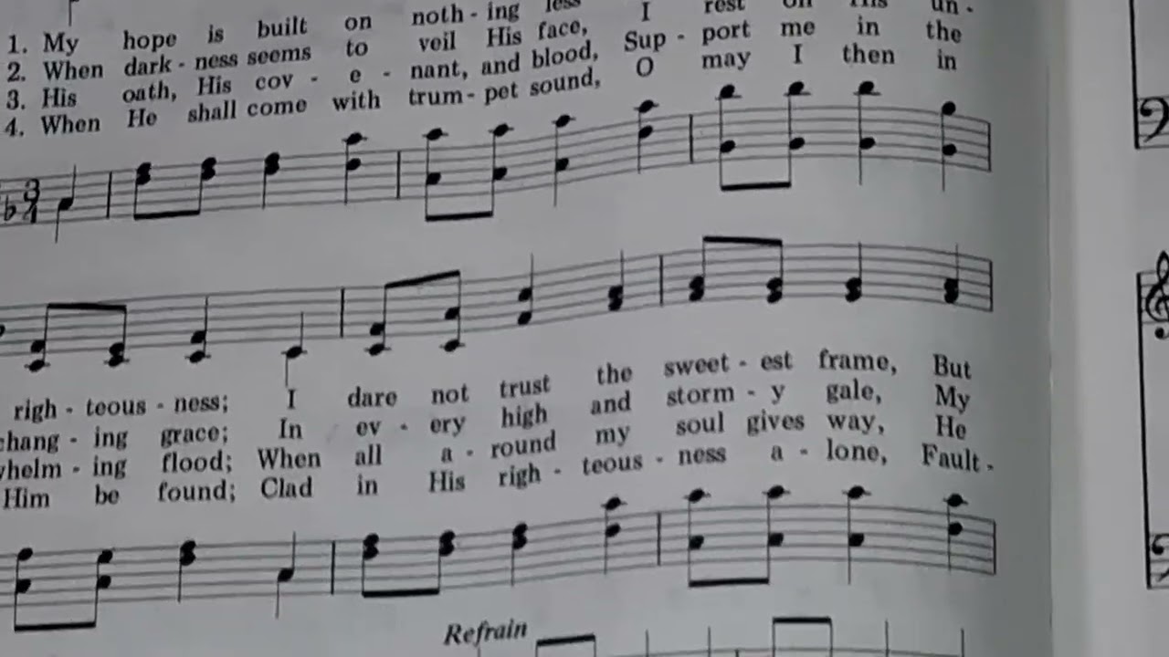 My Hope Is Built on Nothing Less