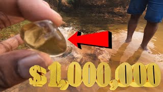 Yellow sapphire stone _I found a gem in water✅