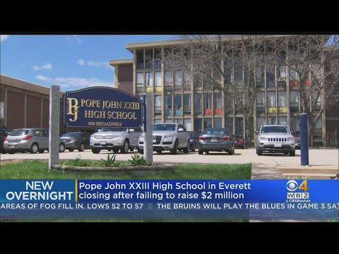 Pope John XXIII High School In Everett Closing After 53 Years