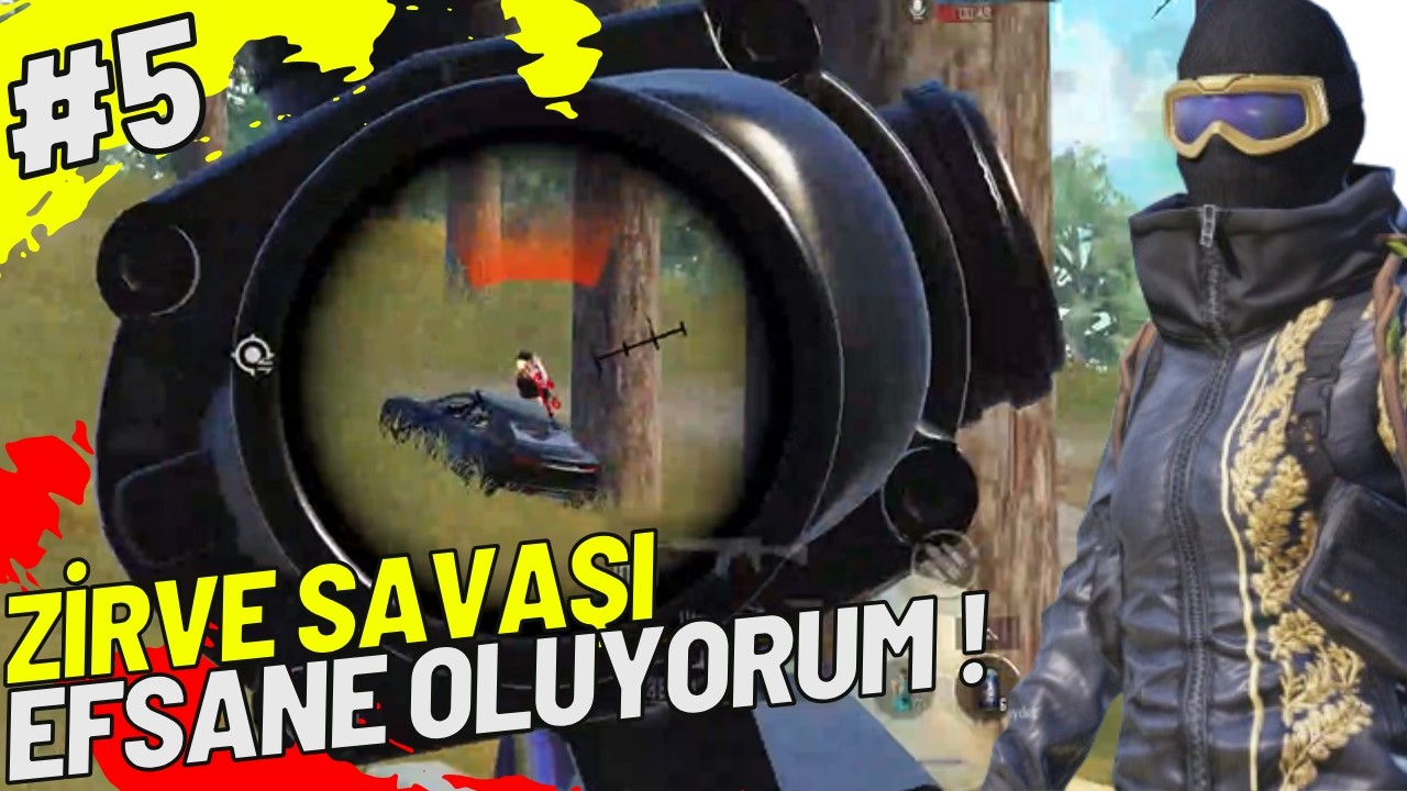O BOMBA BÖYLE ATILIR ..😎 ZİRVE SAVAŞINDA EFSANE OLUYORUM PART#5   #pubgmobile #ultimateroyal #keşfet