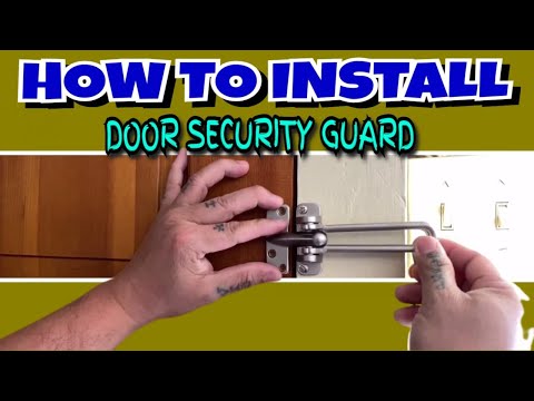 Video: Cum securizați o ușă batantă?