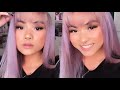 dying my hair lavender with Manic Panic