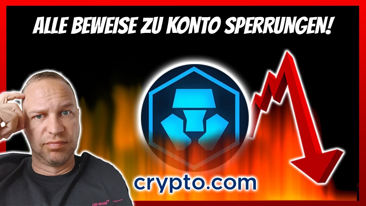 CRYPTO.COM tausende Konten gesperrt 💥 Alle Details + Beweise | Krypto News  heute