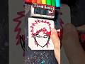 Drawing Gaara In 50Sec