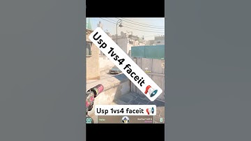 Usp 1vs4 🥇 faceit #cs2 #csgo #cs2clips #gaming #кс2 #counterstrike #cs2moments