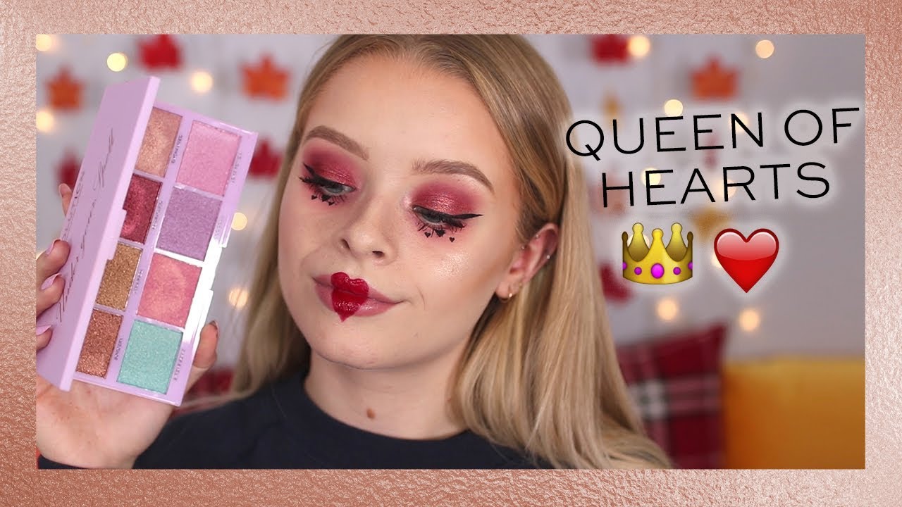 REVOLUTION QUEEN OF HEARTS HALLOWEEN MAKEUP TUTORIAL YouTube