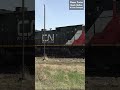 #shorts CN M397 Manifest Train CN 3343 &amp; CN 2993 Locomotives Sarnia Ontario