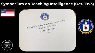 Cias Symposium On Teaching Intelligence At Mclean Hilton Hotel 1993
