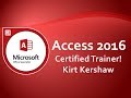 Microsoft Access 2016 Tutorial for Beginners – How to Use Access Part 7