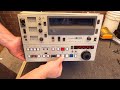 Scrapping vintage sony bvu 800p umatic vtr