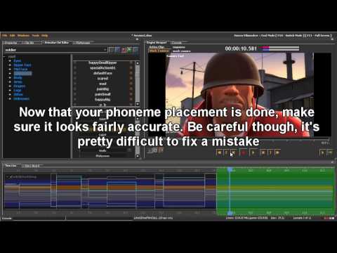 Source Film Maker Tutorial 4 - Lip Sync