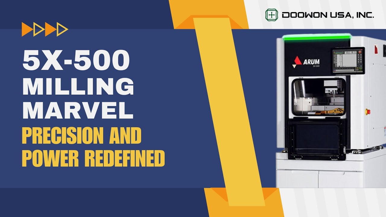 5X-500 Milling Marvel: Precision and Power Redefined - YouTube
