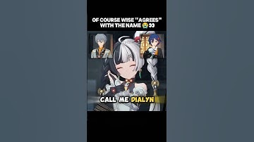 Dialyn and Wise meets~ 😭👀 | #zenlesszonezero #dialyn #dialynzenlesszonezero #zzz #shorts