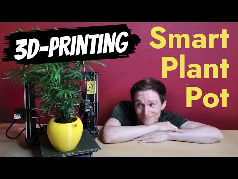 Video: DIY Customizable Self Watering Planter (3D -printet): 14 trin (med billeder) Video: DIY Customizable Self Watering Planter (3D -printet): 14 trin (med billeder)