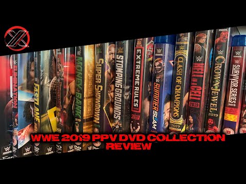 WWE 2019 PPV DVD Collection Review - YouTube