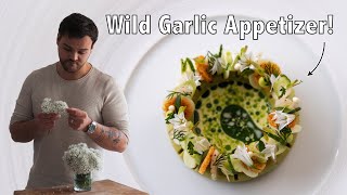 The Perfect Wild Garlic & Cashew Appetizer! Fine Dining Vegan Dish by Jules Cooking 14,330 views 1 month ago 7 minutes, 34 seconds