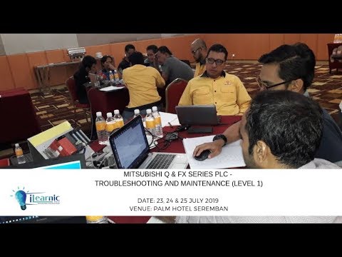 2019 JUL | TESTIMONIAL Mitsubishi Q & FX Series PLC - Troubleshooting and Maintenance (Level 1)