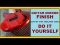 I Fixed a Scratched Guitar with a Mirror Finish