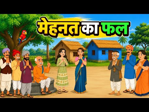 मेहनत का फल 😢❤️ | गरीब किसान की बेटी बनी अफसर | Emotional Story | Hindi Kahani