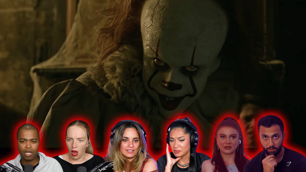 IT 2017 Pennywise vs The Losers Club Scene Reaction