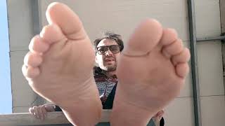 Giant Feet Man Male Macro