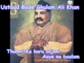 Ustad Bade Ghulam Ali Khan -Thumri -Ka karu sajani aaye na baalam.