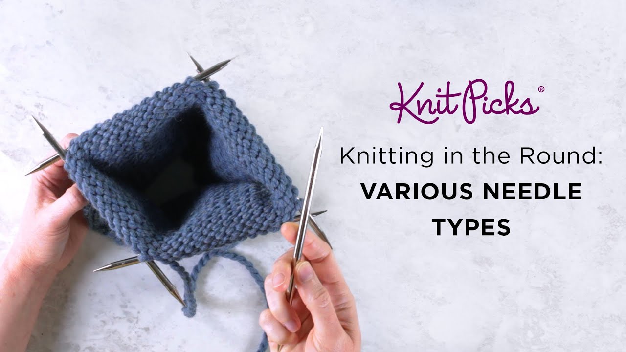 How to knit in the round on double-pointed knitting needles for beginners  [2023] 