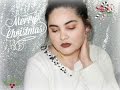 **Simple Cranberry Makeup ** Christmas Inspired