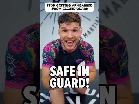 The Easiest Way to Escape Closed Guard #bjj #jiujitsu #shorts