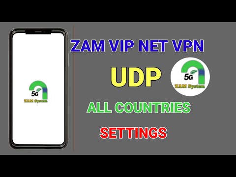 How to setup ZAM vip net vpn with UDP settings for secure online browsing