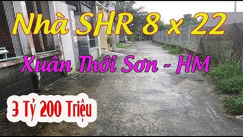 Nhà Sổ Hồng Riêng Xuân Thới Sơn 3,2 Tỷ | Nhà Hóc Môn 2020