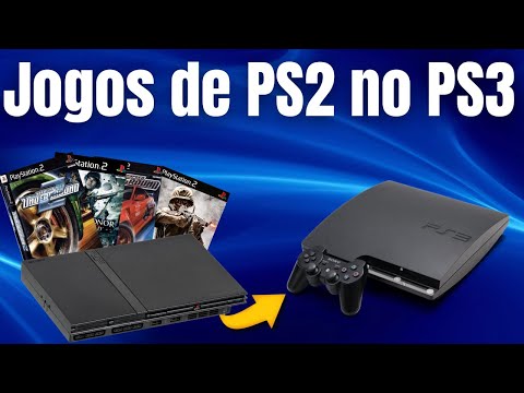 Posso jogar jogos do PS2 no PS3? - DeUmZoom