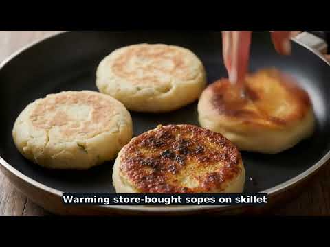 Quick Carnitas Sopes Bites recipe video thumbnail