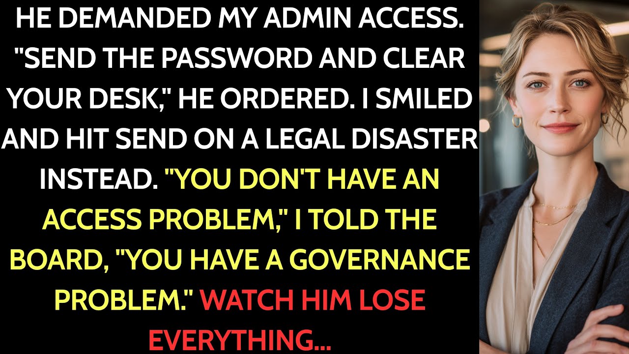 He Demanded the Password — So I Gave Him a Legal Disaster Instead